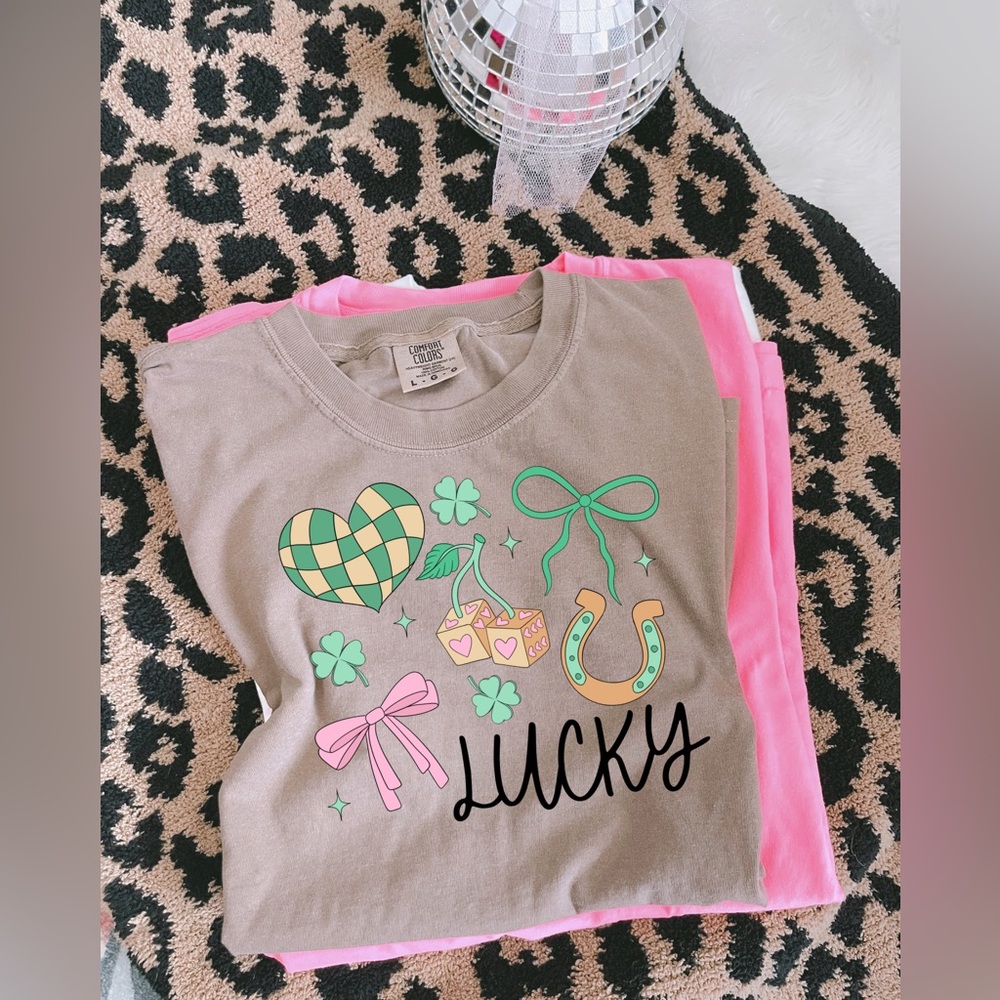 Western Lucky Comfort Color T-shirt
